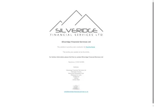 Website Image of Silveridge Financial Services LTD