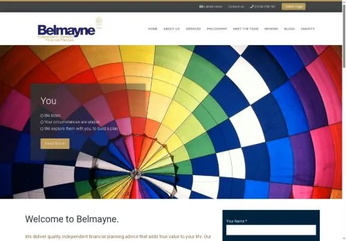 Website Image of Belmayne Independent Financial Services LLP