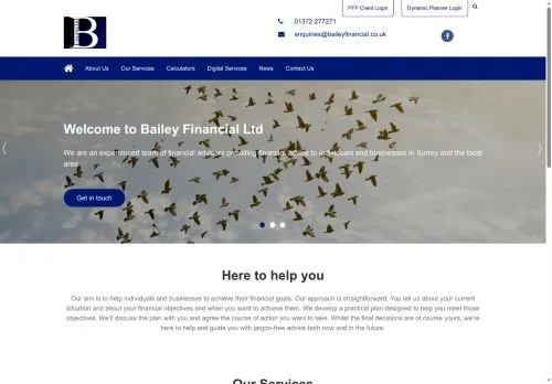 Website Image of Bailey Financial Limited