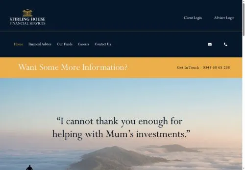 Website Image of Stirling House Financial Services Limited