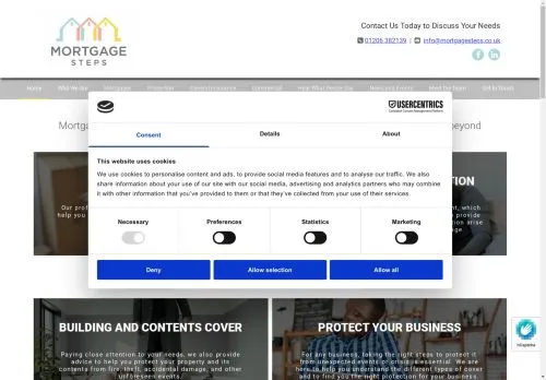 Website Image of Mortgage Steps LTD