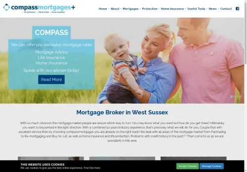 Website Image of Compass Mortgages LTD