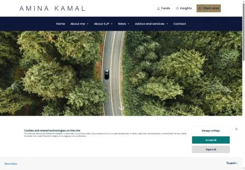 Website Image of Amina Kamal