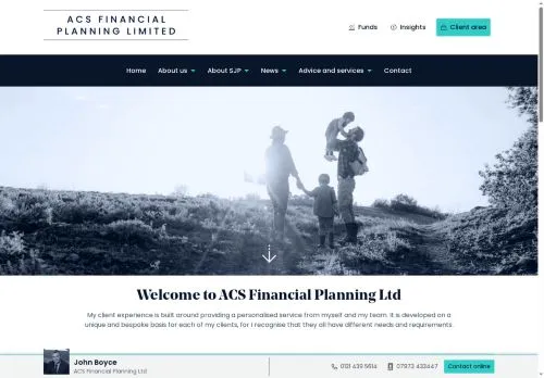 Website Image of ACS Financial Planning LTD