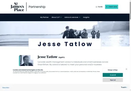 Website Image of Jesse Tatlow