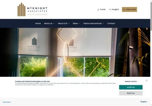 Website Image of McKnight Associates Wealth Management