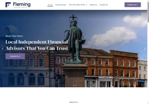 Website Image of Fleming Court Financial Services LLP