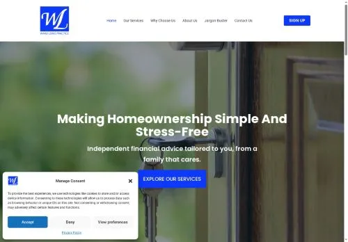 Website Image of Ward Lewis Practice LLP