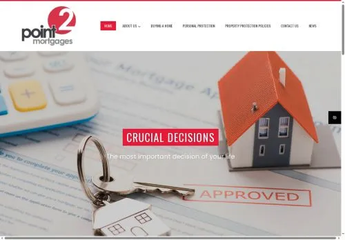 Website Image of Point 2 Mortgages LTD