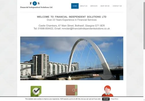 Website Image of FINANCIAL INDEPENDENT SOLUTIONS LTD.