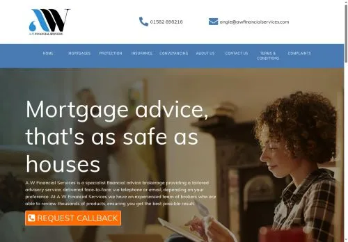 Website Image of Mortgages Just4u Limited