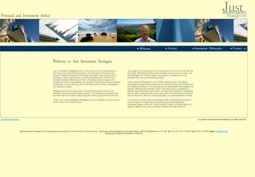 Website Image of JUST INVESTMENT STRATEGIES LIMITED