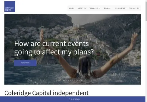 Website Image of Coleridge Capital LTD
