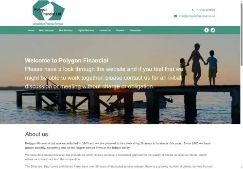 Website Image of Polygon Financial LTD