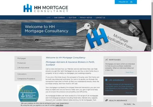 Website Image of HH Mortgage Consultancy