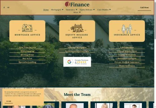 Website Image of J FINANCE LTD