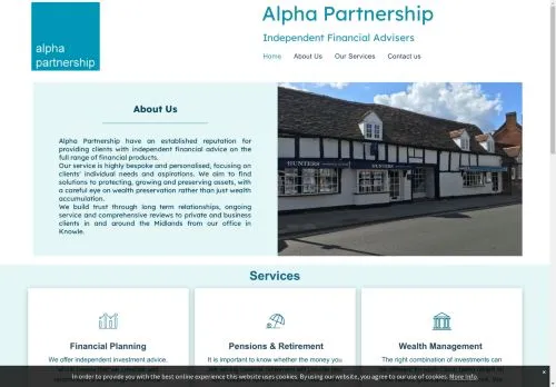 Website Image of ALPHA PARTNERSHIP (IFA) LIMITED