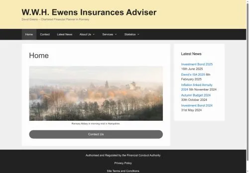 Website Image of David Ewens
