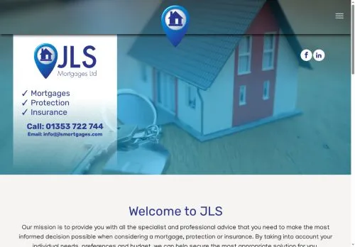 Website Image of JLS Mortgages LTD