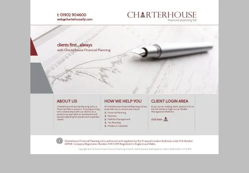 Website Image of Charterhouse Financial Planning Limited