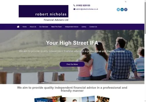 Website Image of Robert Nicholas Financial Advisers LTD