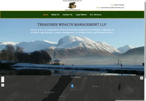 Website Image of Treasurer Wealth Management LLP