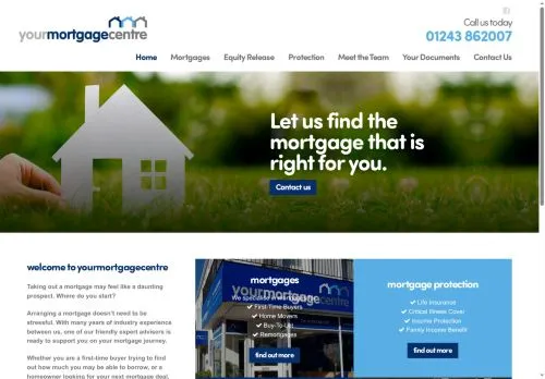 Website Image of Your Mortgage Centre LTD