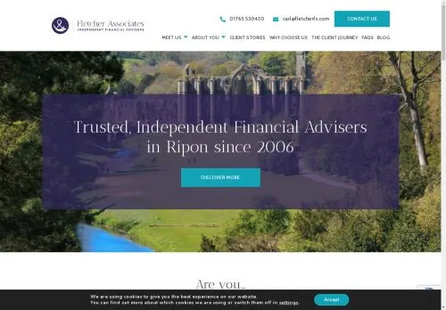 Website Image of Fletcher Associates Financial Services Limited