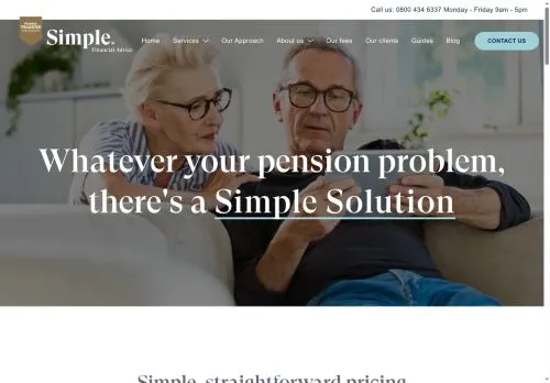 Website Image of Simple Financial Advice Limited