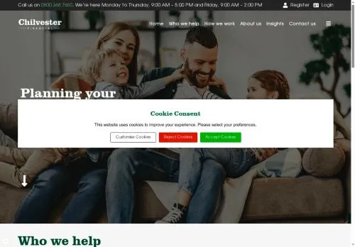 Website Image of Chilvester Limited