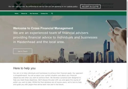 Website Image of Deane Andrew Cross