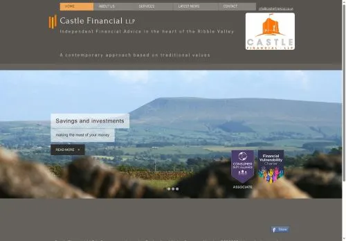 Website Image of Castle Financial LLP