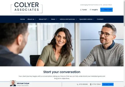 Website Image of Colyer Associates
