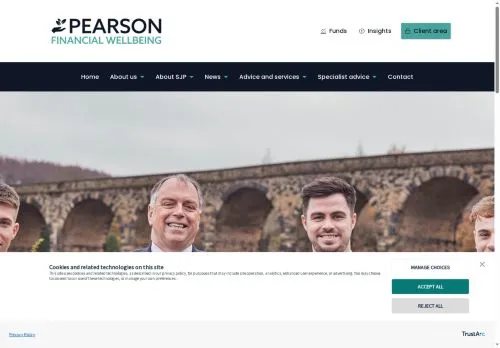 Website Image of Pearson Financial Wellbeing Limited