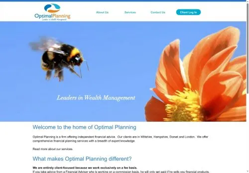 Website Image of Optimal Planning LTD