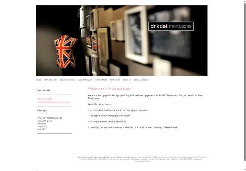 Website Image of Pink Dot Mortgages Limited