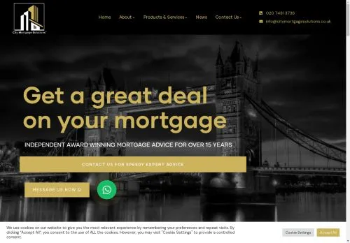 Website Image of City Mortgage Solutions LTD