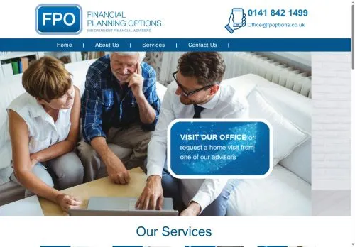 Website Image of Financial Planning Options LTD