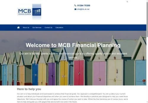 Website Image of MCB Financial Planning Limited