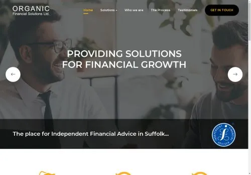 Website Image of Organic Financial Solutions LTD