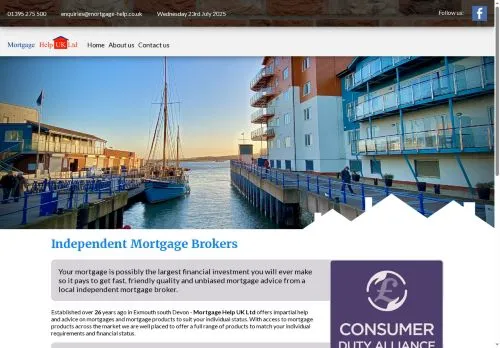 Website Image of MORTGAGE HELP UK LIMITED