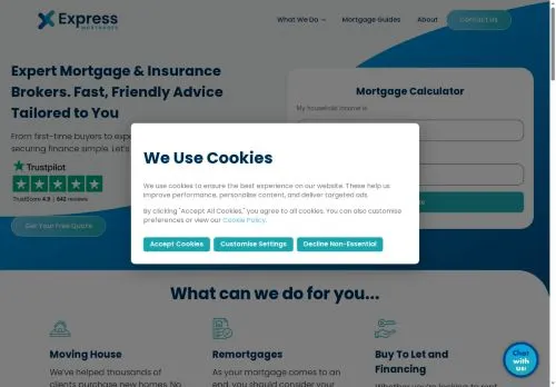 Website Image of Express Mortgage Services Limited