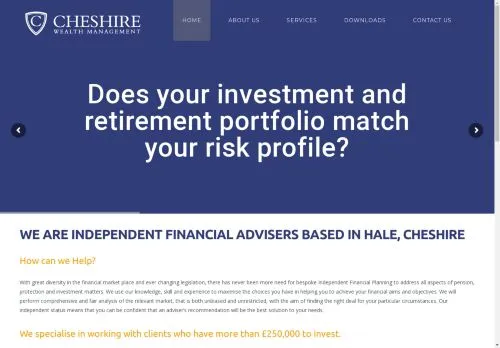 Website Image of CHESHIRE WEALTH MANAGEMENT LTD.