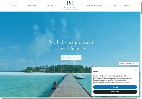 Website Image of The Paul Edward Magee Partnership