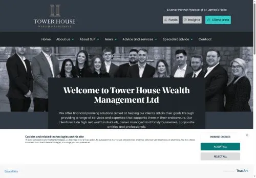 Website Image of Tower House Wealth Management Limited