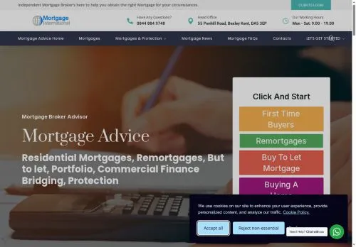 Website Image of Mortgage Int LTD