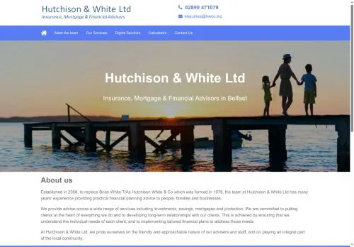 Website Image of Hutchison & White Limited