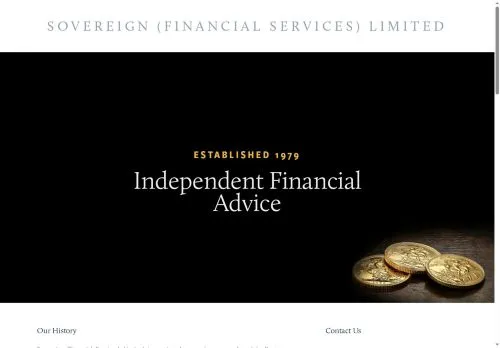 Website Image of Sovereign (financial Services) Limited