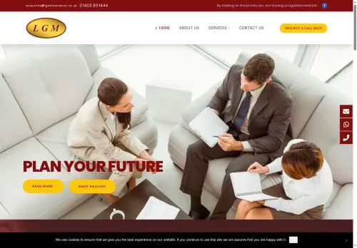 Website Image of LGM Insurance Services LLP