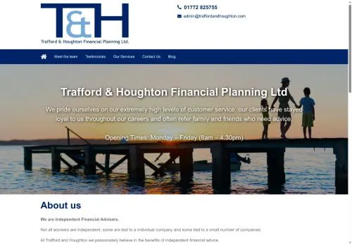 Website Image of Trafford & Houghton Financial Planning LTD